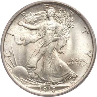 US 1918 Half Dollar
