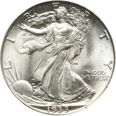 US 1933 Half Dollar