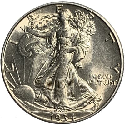 US 1934 Half Dollar