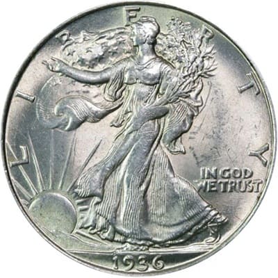 US 1936 Half Dollar