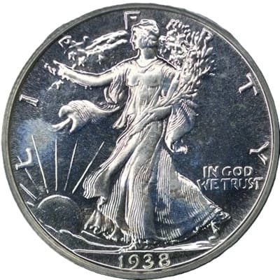 US 1938 Half Dollar