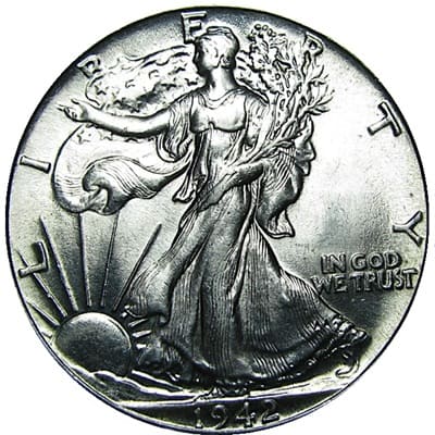 US 1942 Half Dollar