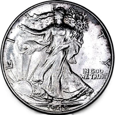 US 1945 Half Dollar