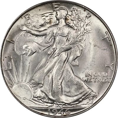 US 1946 Half Dollar