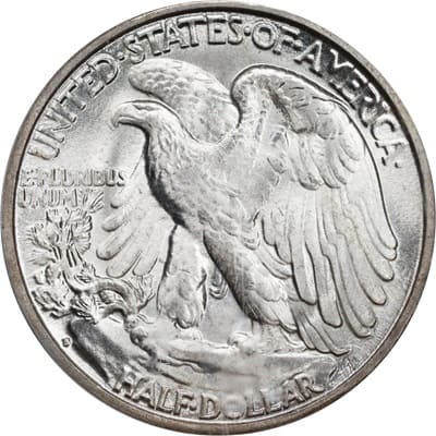 Obverse of US 1947 Half Dollar Value
