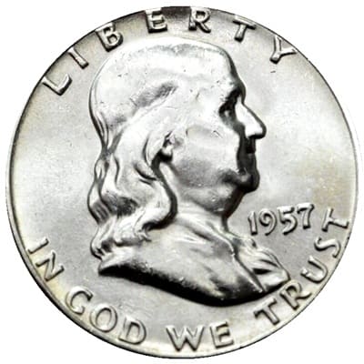 US 1957 Half Dollar