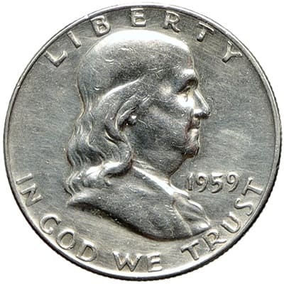 US 1959 Half Dollar