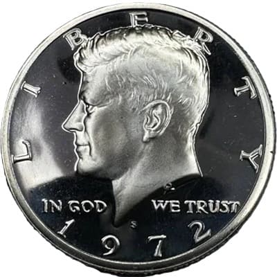 US 1972 Half Dollar