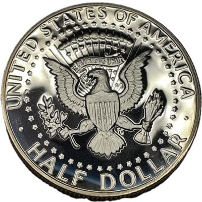 Obverse of US 1981 Half Dollar Value