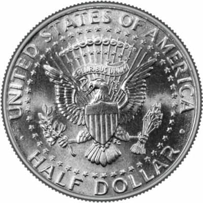 Obverse of US 1994 Half Dollar Value