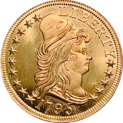 US 1795 Half Eagle $5
