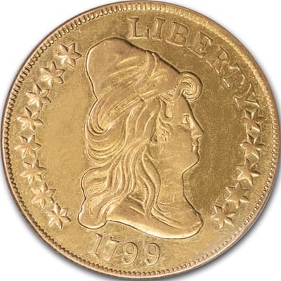 US 1799 Half Eagle $5