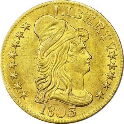 US 1803 Half Eagle $5