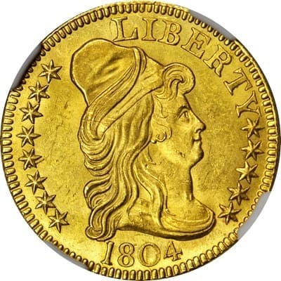 US 1804 Half Eagle $5