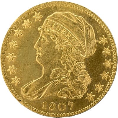US 1807 Half Eagle $5