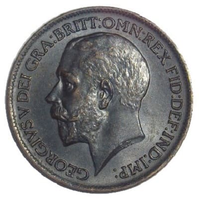 British British 1912 Farthing Value