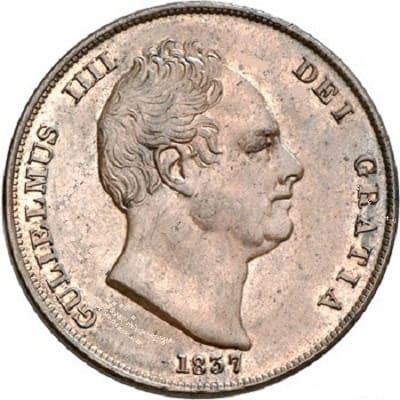 British British 1837 Penny Value
