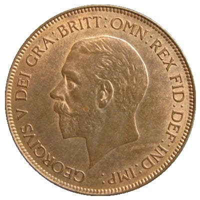 British British 1932 Penny Value