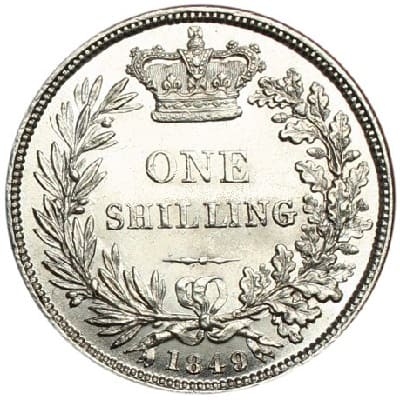 British 1849 Shilling Value