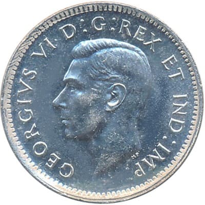 Canadian Canadian 1947 10 Cent Value