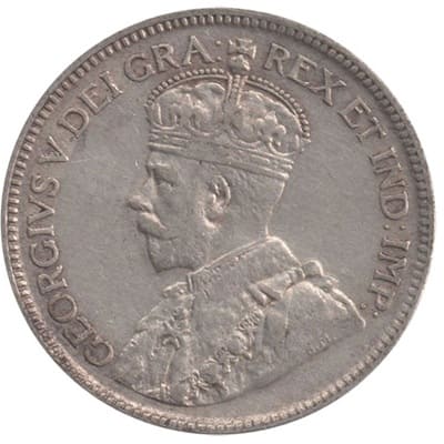 Canadian Canadian 1917 25 Cent Value