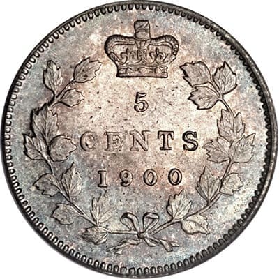 Victoria 1900 Five Cent Value