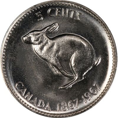 Five Cent 1967 (Elizabeth II)