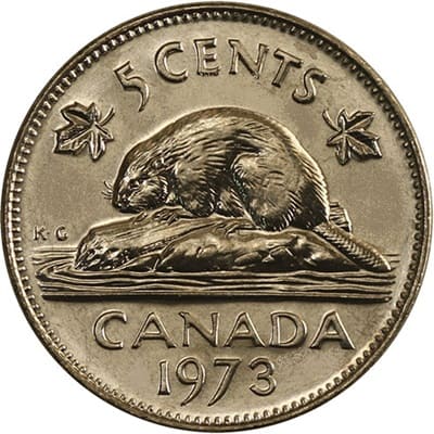 Five Cent 1973 (Elizabeth II)