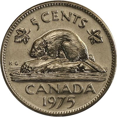 Five Cent 1975 (Elizabeth II)