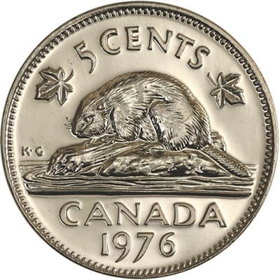 Five Cent 1976 (Elizabeth II)