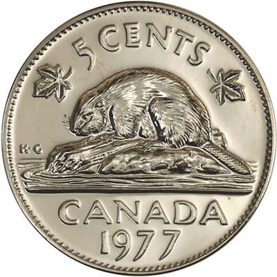 Five Cent 1977 (Elizabeth II)