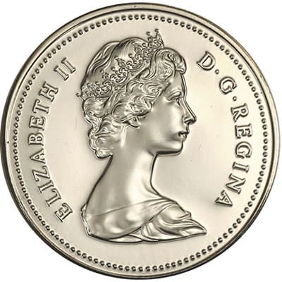 Reverse: Canadian Canadian 1981 Five Cent Value