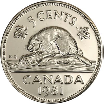 Five Cent 1981 (Elizabeth II)