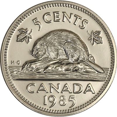 Five Cent 1985 (Elizabeth II)