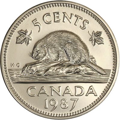 Five Cent 1987 (Elizabeth II)