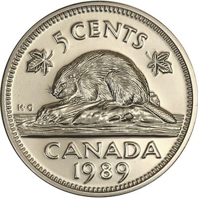 Five Cent 1989 (Elizabeth II)