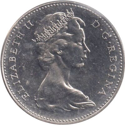 Canadian Canadian 1966 50 Cent Value