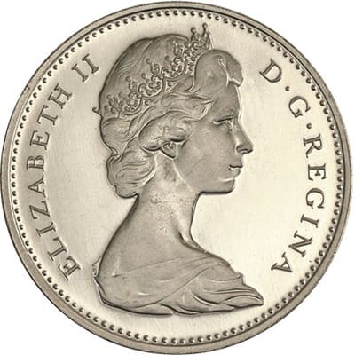 Canadian Canadian 1971 50 Cent Value