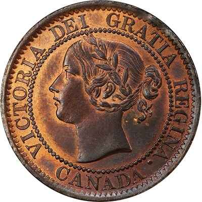 Victoria 1858 Large Cent Value