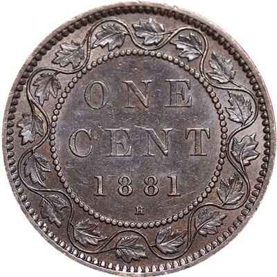 Victoria 1881 Large Cent Value