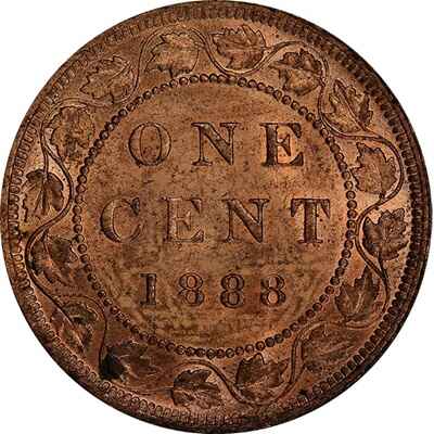 Victoria 1888 Large Cent Value