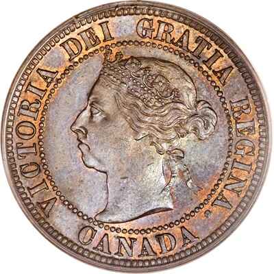 Victoria 1891 Large Cent Value