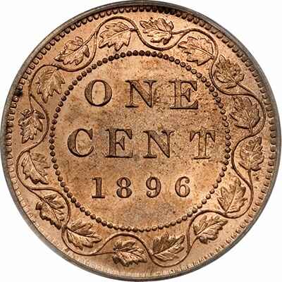 Victoria 1896 Large Cent Value