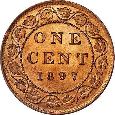 Victoria 1897 Large Cent Value