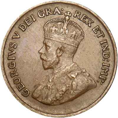 George V 1931 Small Cent Value