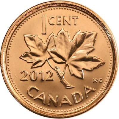 Elizabeth II 2012 One Cent Value