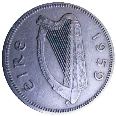 Eire 1959 Shilling Value