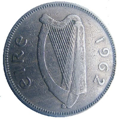 Eire 1962 Shilling Value