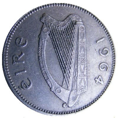 Eire 1964 Shilling Value