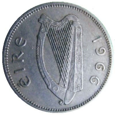 Eire 1966 Shilling Value